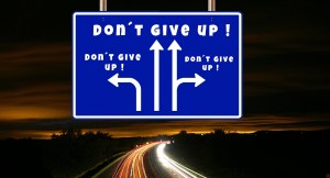 don't give up